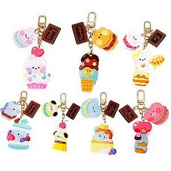 BT21 Kpop Fast Food Doll Keychain