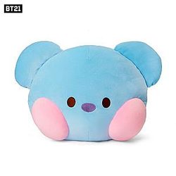 49cm Blue Koya Koala BT21 Head Stuffed Animals Plush