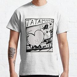 BT21 T-Shirts - BT21 tata mang Classic T-Shirt RB2103