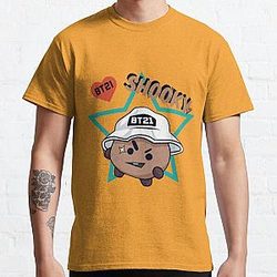 BT21 T-Shirts - Bt21 Baby Shooky Classic T-Shirt RB2103