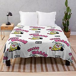 BT21 Blanket - bt21 bts exclusive design 129  Throw Blanket RB2103