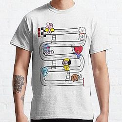 BT21 T-Shirts - Best Selling Cute Battle BT21 Classic T-Shirt RB2103