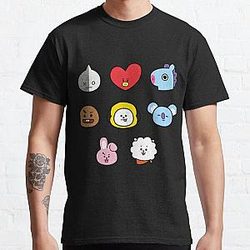 BT21 T-Shirts - BT21  Classic T-Shirt RB2103