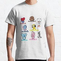 BT21 T-Shirts - BT21 Club  Classic T-Shirt RB2103