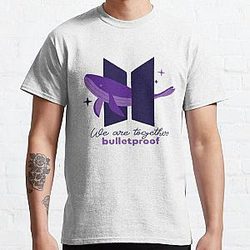 BT21 T-Shirts - BTS - Whalien 52 화양연화 TinyTan Whale BTS Classic T-Shirt RB2103