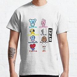 BT21 T-Shirts - BT21  Classic T-Shirt RB2103