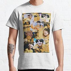 BT21 T-Shirts - Smooth like Butter Bt21 Classic T-Shirt RB2103