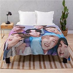 BTS Throw Blanket