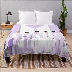 BTS The Best All Members Throw Blanket