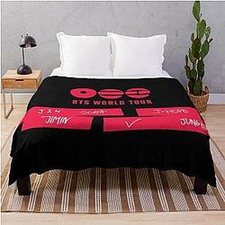 BTS World Tour 2026 
New Album 2026 
BTS Merch 
BTS Concert 
I Purple U Are Army Throw Blanket