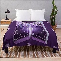BTS Logo Throw Blanket