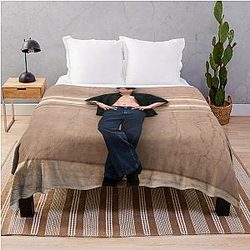 BTS Jungkook Throw Blanket