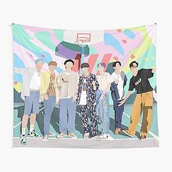 BTS Dynamite Tapestry
