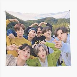 BTS OT7 Festa Tapestry