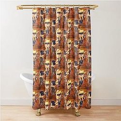 Daechiwita Agust D BTS Shower Curtain