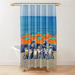 BTS PHOTOBOOK OT7 BUTTER SUMMER Shower Curtain