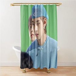 Kim Taehyung V Map BTS Photobook Shower Curtain