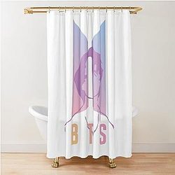 Jungkook BTS Shower Curtain