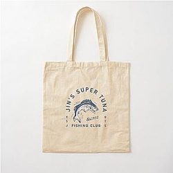 Super Tuna Cotton Tote Bag BTS Jin Seokjin
