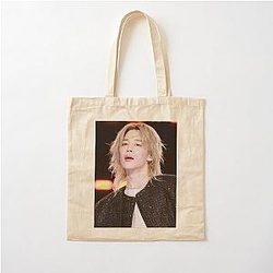 Jimin BTS ARIRANG BTS Comeback Concert 2026 Army Jimin Bias Jimin New Hair Cotton Tote Bag