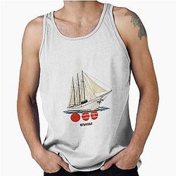 BTS Swim Inspired Design Tank Top