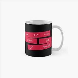 BTS Arirang - Red with Names BTS World Tour 2026 Classic Mug