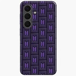3D Purple BTS Logo Samsung Galaxy Case