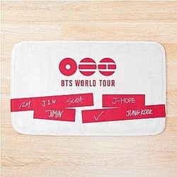 BTS World Tour New Album BTS Merch BTS Concert Purple Army Bath Mat