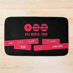 BTS World Tour 2026
I Purple U 
Army Bath Mat