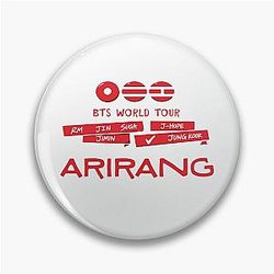 BTS Arirang World Tour Concert Pin