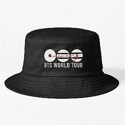 BTS ARIRANG White and Red BTS World Tour 2026 Bucket Hat