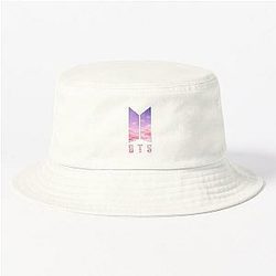 BTS Sky Logo Bucket Hat