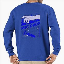BTS MIC DROP Clothing and Tote Bag Pullover Sweatshirt