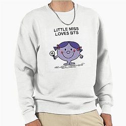 Little Miss BTS Pullover Sweatshirt