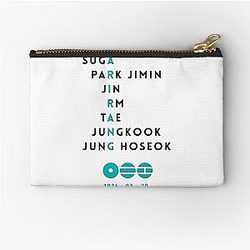 Arirang Typography Design Inspired by BTS K-pop Fan Art Text Design Pouch