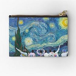 The Starry Night with BT Zipper Pouch