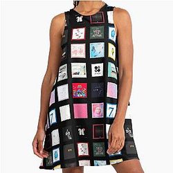 BTS in A-Line Dress