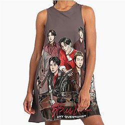 BTS is Back 2026 A-Line Dress
