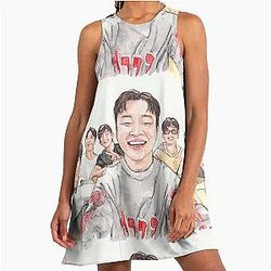 BTS Home A-Line Dress