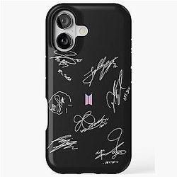 BTS Signature iPhone Tough Case