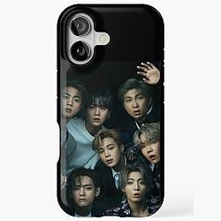 BTS Trapped in Your Phone iPhone Tough Case