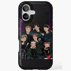 BTS OT7 iPhone Tough Case