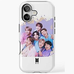 BTS Forever Bangtan Cute Kpop Suga Kim Jungkook RM Jhope iPhone Tough Case