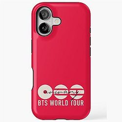BTS ARIRANG white black BTS World Tour 2026 iPhone Tough Case