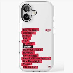 BTS Arirang Tracklist Tough Case