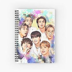 BTS Colorful Notebook
