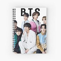 BTS Fan Vogue Spiral Notebook