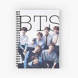 BTS Poster Spiral Notebook