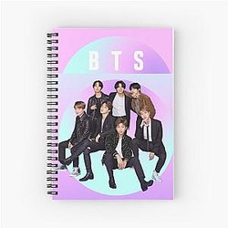 BTS Fashionable vsco retro Spiral Notebook