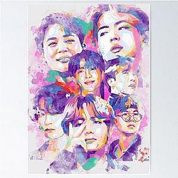BTS member poster